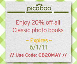 Picaboo 20 off Photo Books