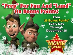 Disney Movie Rewards 25 Days of Points