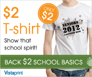 Vistaprint 2 T Shirt