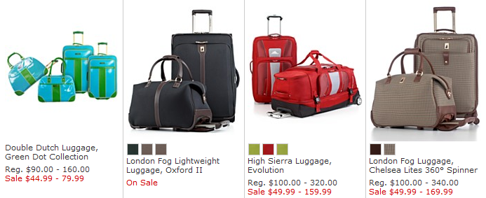 Macys One Day Sale: Luggage at Deep Discounts ends 7/14