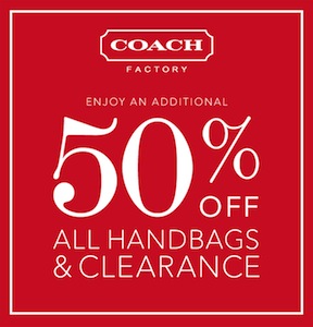 Coach Factory Store Coupon
