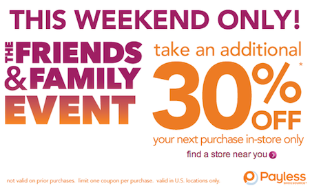 retailmenot payless coupons