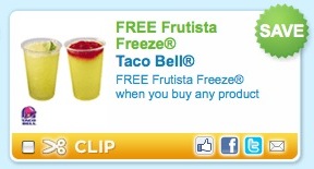 Taco Bell: FREE Frutista Freeze Coupon!