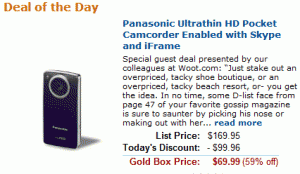 Panasonic-Video-Camera