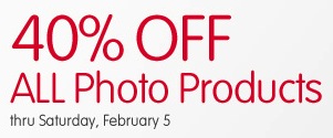 40% off All Photo Products at Walgreens Photo