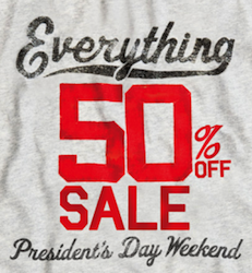 Aeropostale Presidents Day Sale