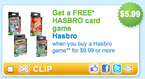 Hasbro Coupon