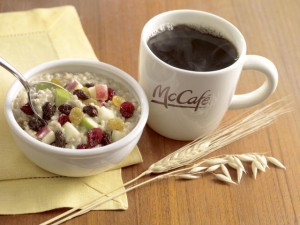 McDonalds Coffee Oatmeal