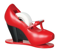 Scotch Red Shoe Tape Dispenser