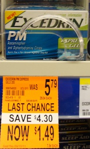 Excedrin Clearance