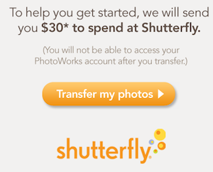 Photoworks Shutterfly Transfer