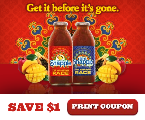 Snapple Coupon