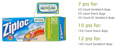 Ziploc Recyclebank