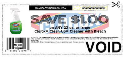 Clorox Clean Up Coupon