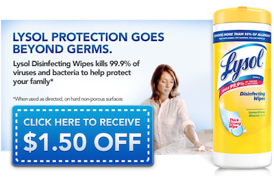 Lysol Wipes Coupon