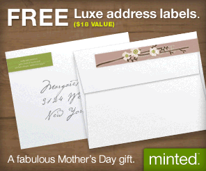 Minted Address Labels