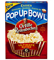 Orville Redenbacher Pop Up Bowl Orville Redenbacher Pop Up Bowl