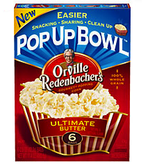 Orville Redenbacher Pop Up Bowl