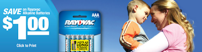 Rayovac Coupon