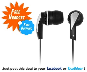 Daily Steals FREE Earbuds