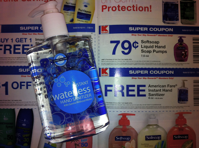 Kmart FREE Hand Sanitizer