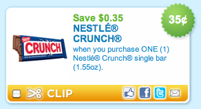 Nestle Crunch Coupon