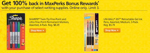 OfficeMax FREE Writing Utensils