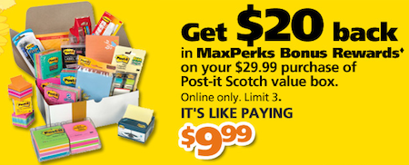 OfficeMax Scotch Post It