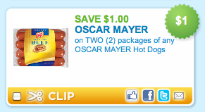 Oscar Mayer Hot Dogs Coupon