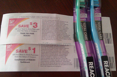 Reach Toothbrush Moneymaker Walgreens