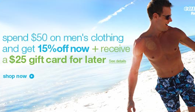 Sears Mens Apparel Promo