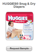 Huggies Snug Dry Diapers Sample