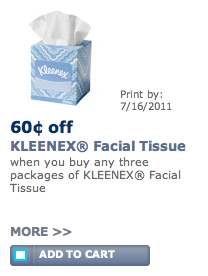 Kleenex Coupon