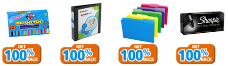 OfficeMax Back to School Rewards Freebies