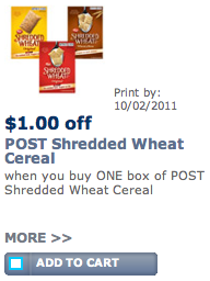 Shredded Wheat Coupon