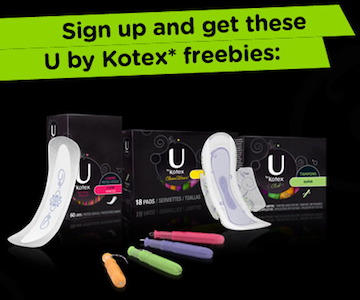 U by Kotex Free Samples