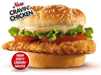 Arbys Cravin Chicken