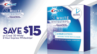 Crest 3D Whitestrips Rebate