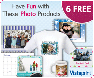 Vistaprint 6 FREE Photo Products