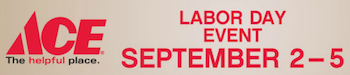 Ace Hardware Labor Day Sale