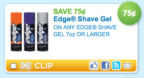 Edge Shave Gel Coupon