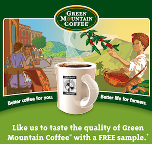 Green Mountain Coffee Sample