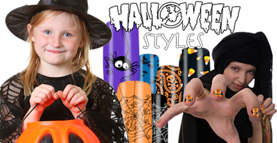 Halloween Styles Nail Shields