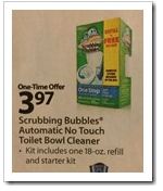 Scrubbing Bubbles One Step Toilet Cleaner Kit Walmart Deal