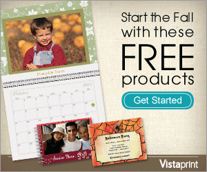 Vistaprint Fall Free Products
