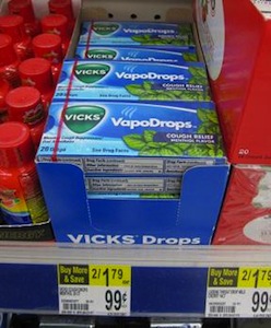 Walgreens FREE Vicks VapoDrops