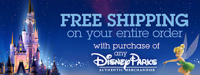 Disney Store FREE Shipping Parks Merchandise