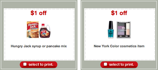 Hungry Jack NYC Cosmetics Target Coupons