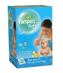 Pampers Soft Wipes
