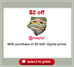 Target Photo Prints Coupon